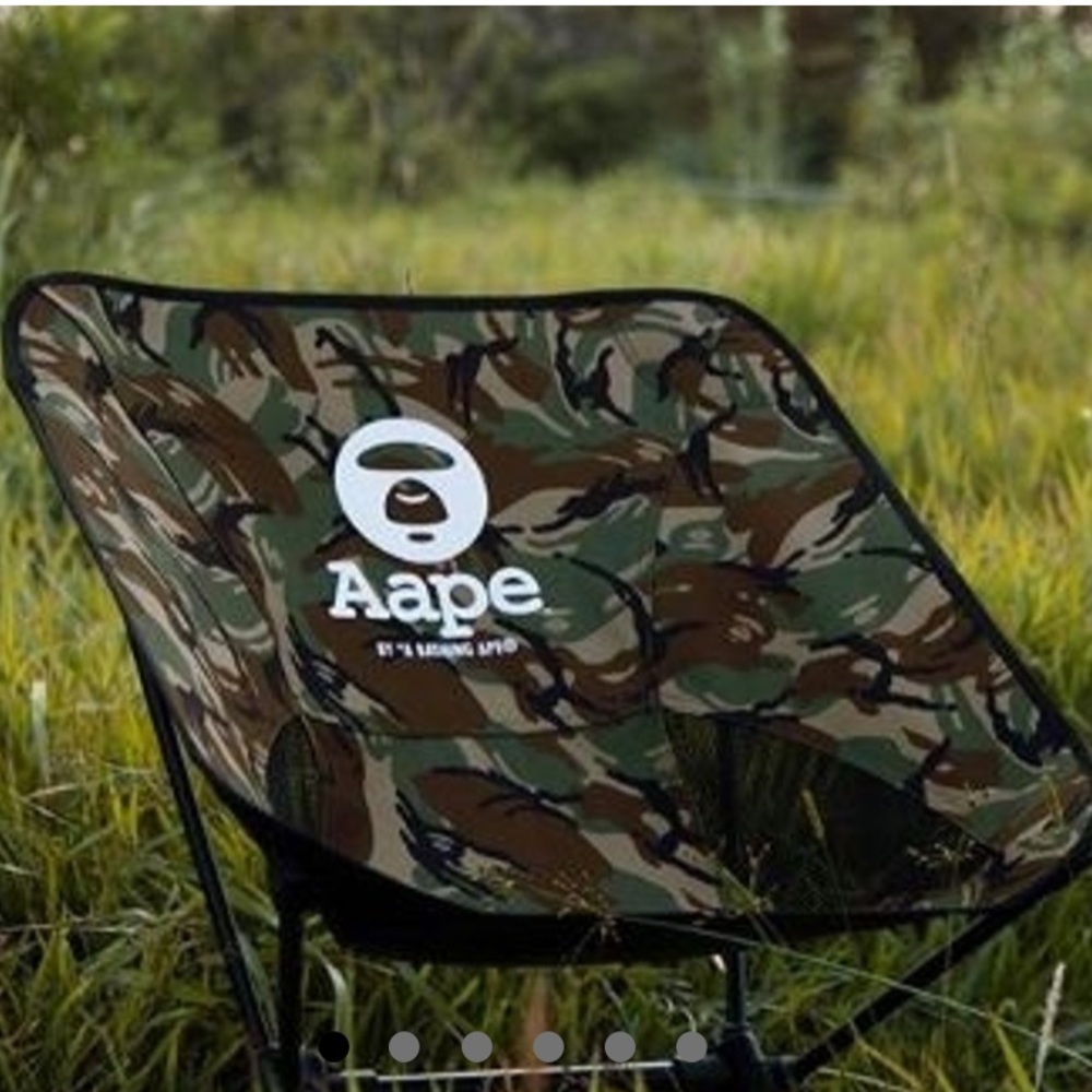 Bape Friends and Family Camouflage Camp Chair NWT
